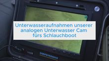 Laden und Abspielen von Videos im Galerie-Viewer, Unterwasser Cam Schlauchboot
